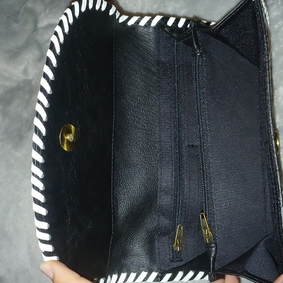 Hand Tooled cowhide leather wallet western cow - Picture 6 of 9